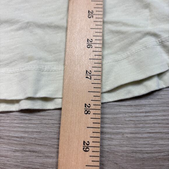 Buck Mason Curved Hem Cotton Slub Short Sleeve T Shirt Men's XL Minimalist - Picture 5 of 11